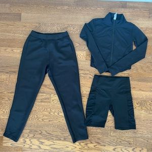 Black activewear bundle